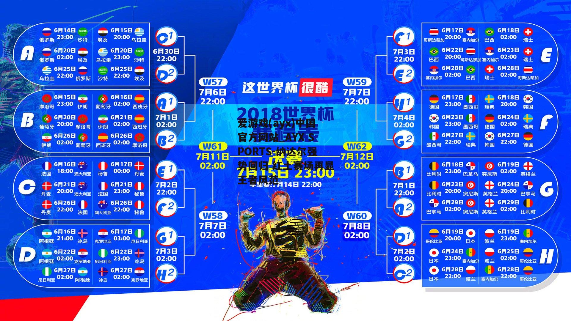 纳达尔强势回归 红土赛场再显王者风范